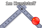 Preview: 1m weisser Kunststoffzollstock bedruckt - winkel