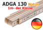 Preview: ADGA 130 natur Zollstock  - kopfende