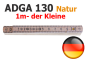 Preview: ADGA 130 natur Zollstock  - Längsansicht
