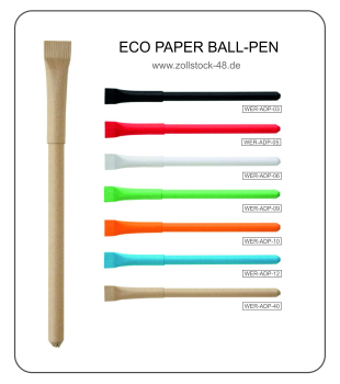 Papier Kugelschreiber Eco PaperBall Pen