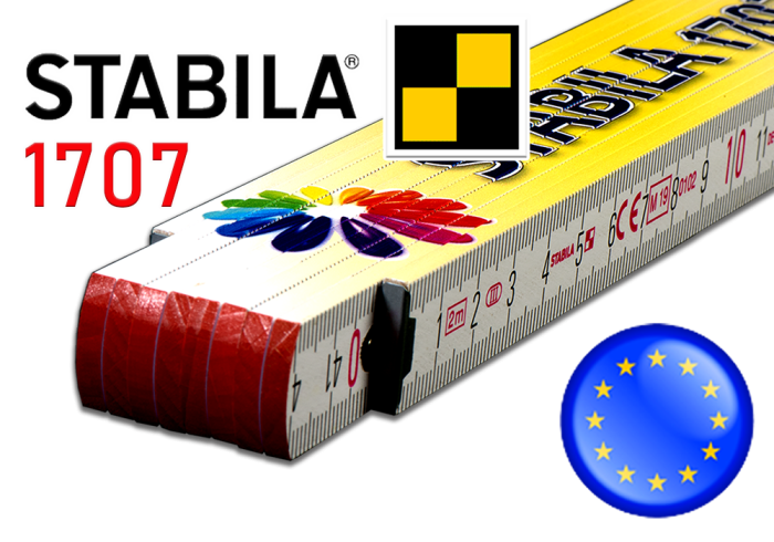 Preview: Stabila Zollstöcke bedruckt