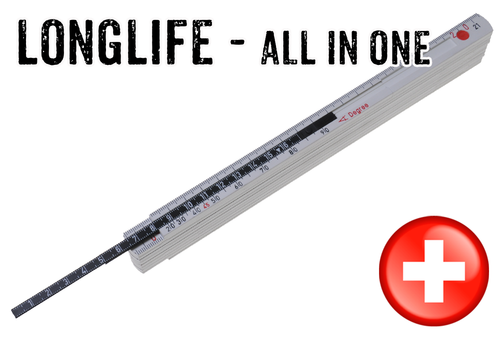 Longlife All in one weiss_Tiefenmass.