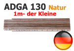 Mobile Preview: ADGA 130 natur Zollstock  - Anfangsglied