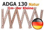 Mobile Preview: ADGA 130 natur Zollstock  - Zickzack