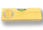 Mobile Preview: Bambus Wasserwaage incl. Flaschenöffner