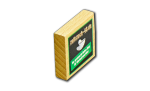 Mobile Preview: Natur Holzmagnet "Quadrat" incl. Ihrem Logo